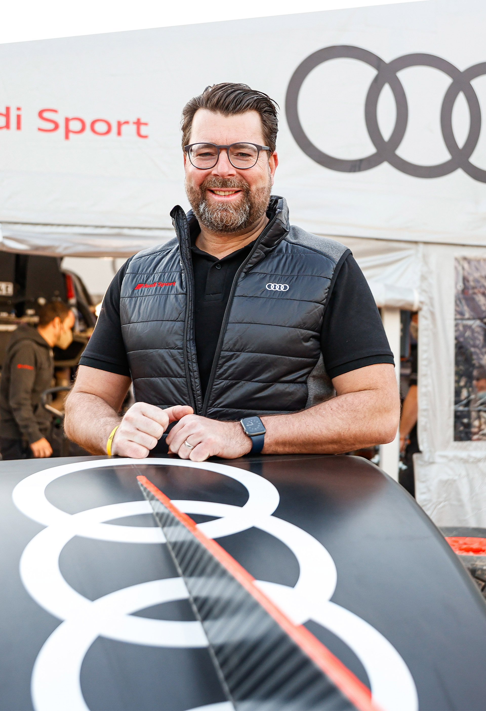 Portrait of Audi Sport Board of Management Member Oliver Hoffmann