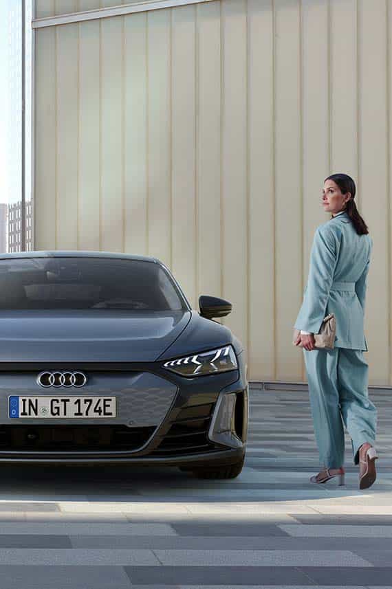 Audi e-tron GT in AR